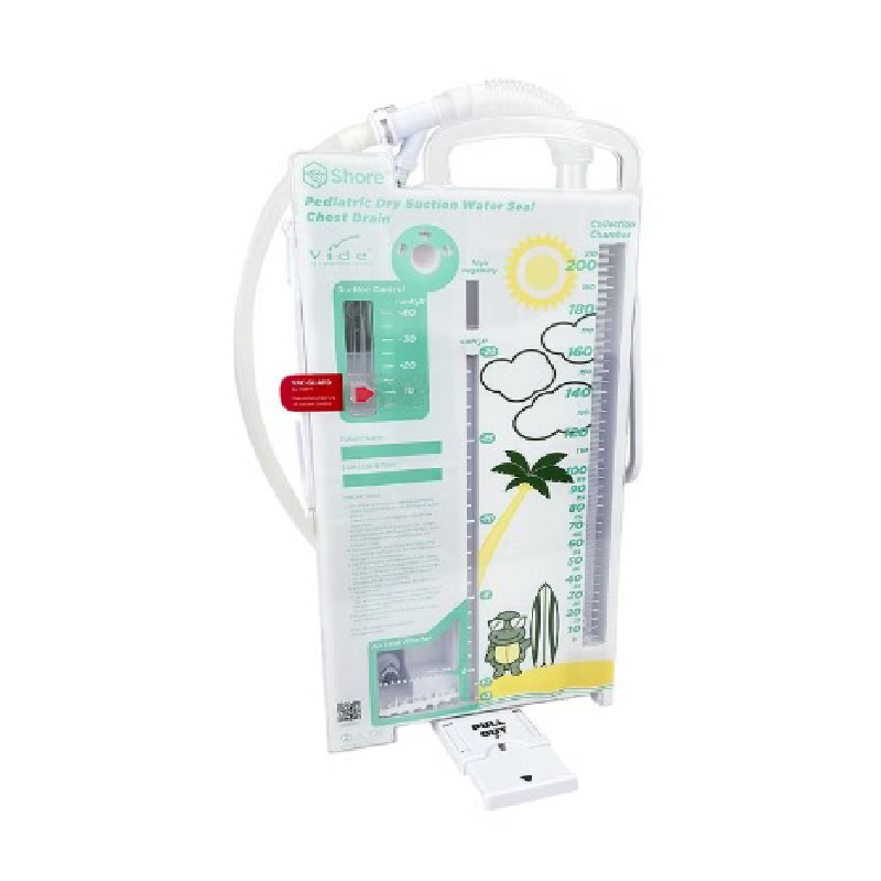 Drenaje-Torácico-en-seco-y-sello-de-agua-(jeringa-incluida) Neonatal Pediátrico Rush Medical